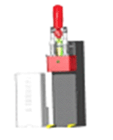 Animation de la machine avec et sans protection